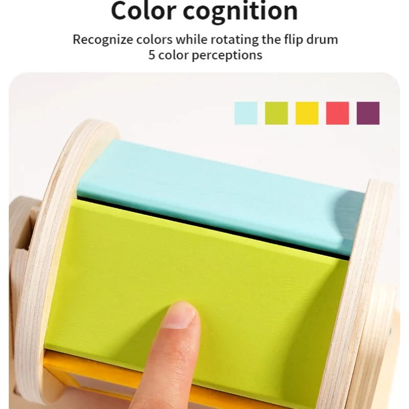 Rouleau sensoriel éducatif – Jouet Montessori pour la motricité et la stimulation visuelle