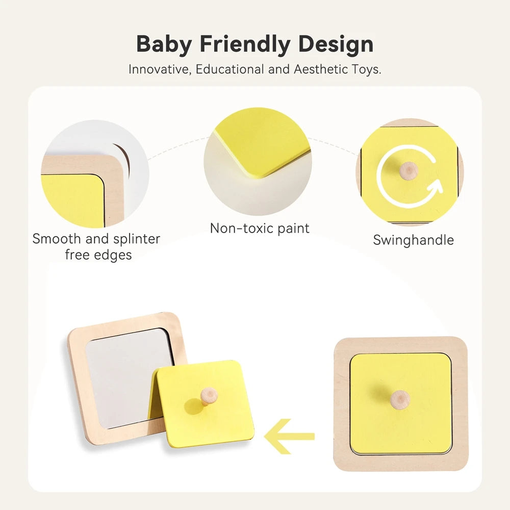 Boîte Sensorielle à Couvercle – Jeu Montessori d’Éveil